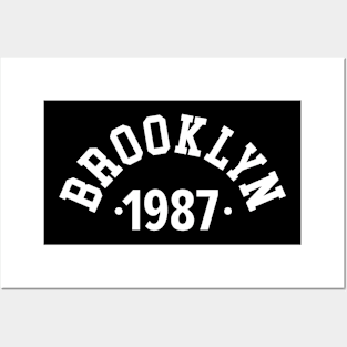 Brooklyn Chronicles: Celebrating Your Birth Year 1987 Posters and Art